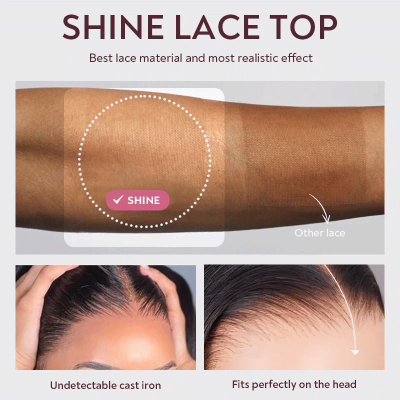 Trendy 7x4 Glueless Highlight Pre-Plucked Adjustable Wig
