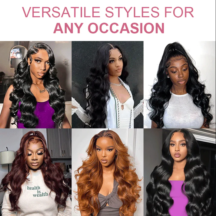 Natural Body Wave Bundles Virgin Brazilian Human Hair Extensions