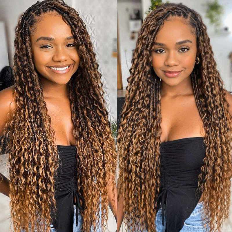 Extension Bulk Hair For Bohemian Braiding