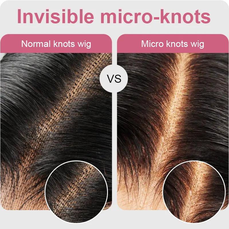 Pre Everything 9X6 Glueless Bleached Knots Wear Go Straight Human Hair Wig