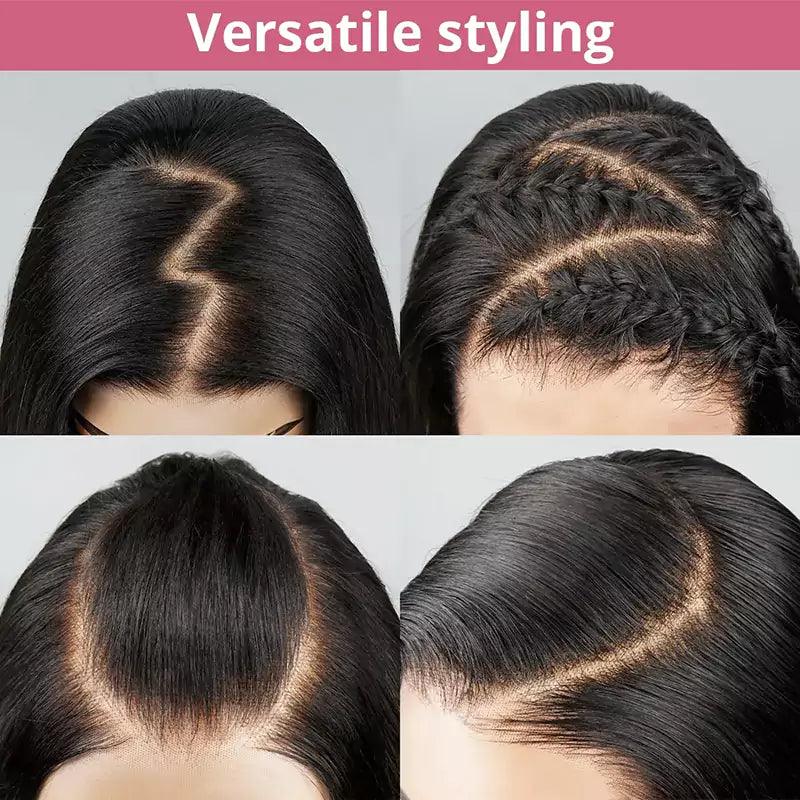 Pre Everything 9X6 Glueless Bleached Knots Wear Go Straight Human Hair Wig