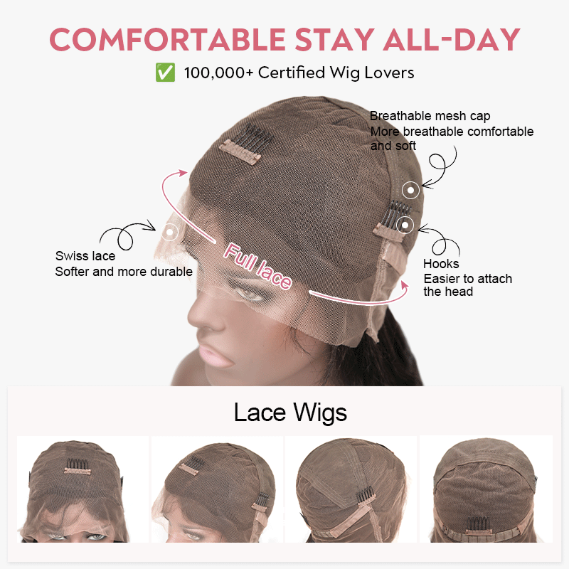 Bohemian Braided Full Lace Wig With Baby Hair Synthetic 300% Density