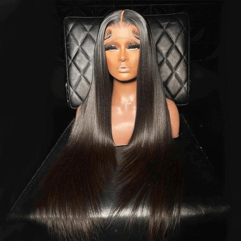 360 Dentelle Frontale Perruque Droite Vierge Cheveux Humains