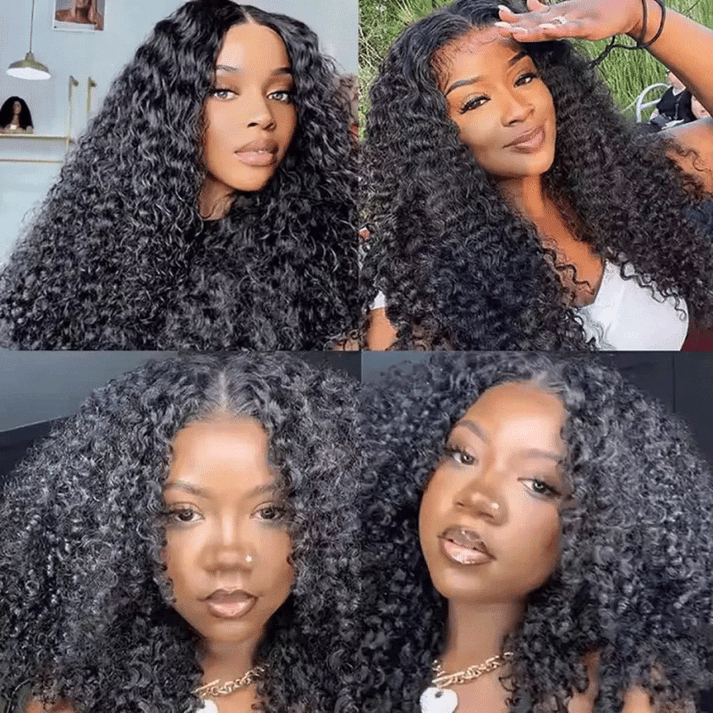 Natural Burmese Curly Hair Extension Raw Unprocessed 100% Human Weave Hair