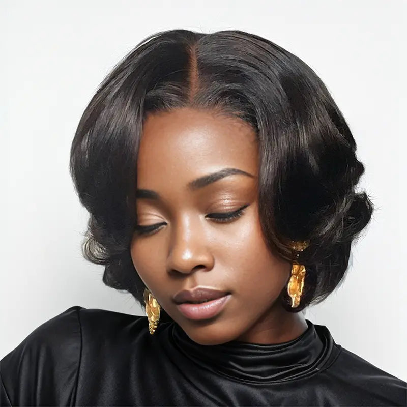 13x6 T Part Lace Elegant Boss Vibe Short Pixie Cut Minimalist Wig