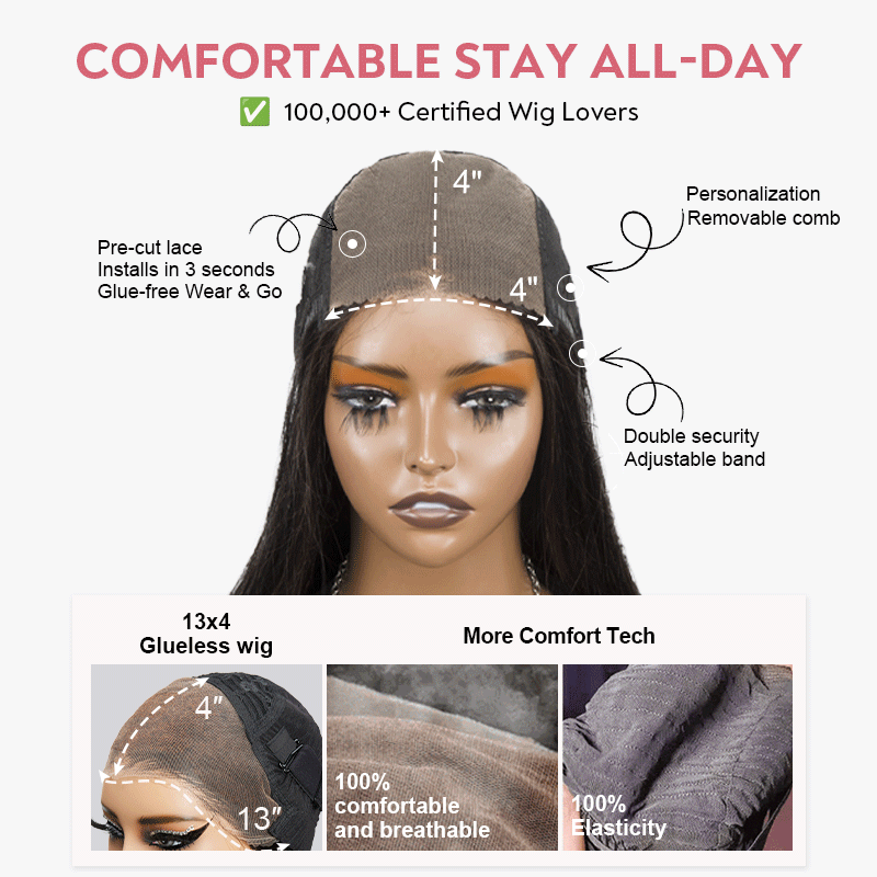 Perfect Volume Elasticity Glueless 4x4 Bob Highlights Ombre Brown/Black Color Curly Wig