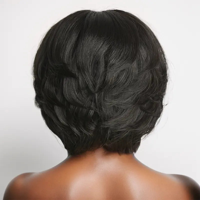13x6 T Part Lace Elegant Boss Vibe Short Pixie Cut Minimalist Wig