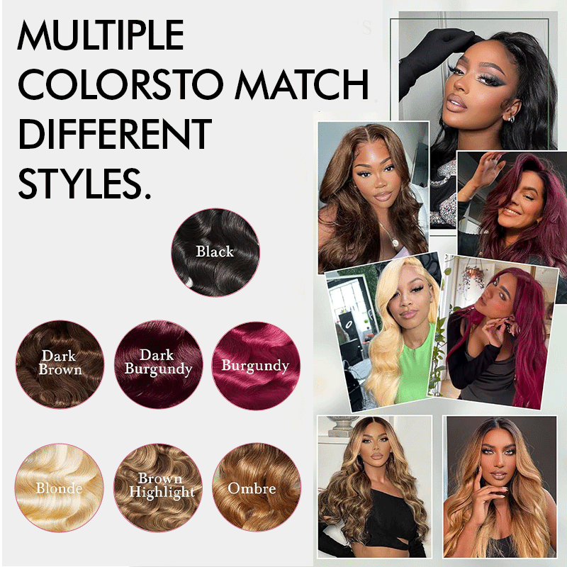 Dark Chocolate Brown Body Wave Bundles Virgin Brazilian Human Hair Extensions