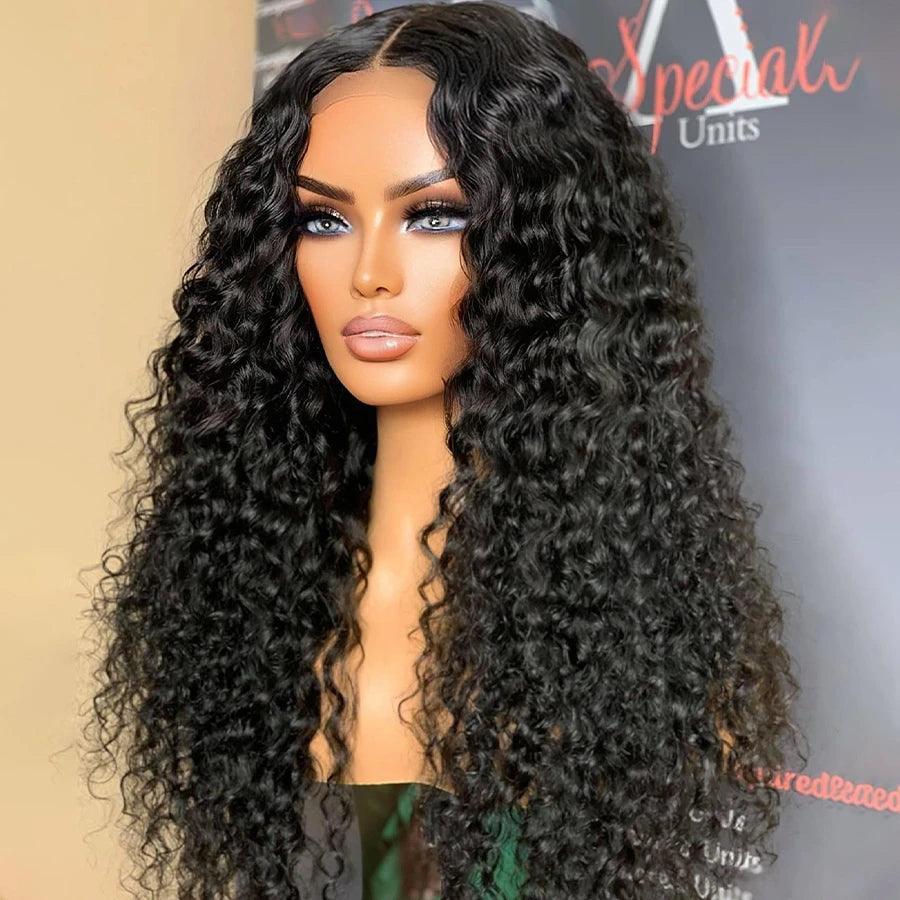 7x5 Glueless Bleached Knots Wear Go Curly Wave Glueless Wig
