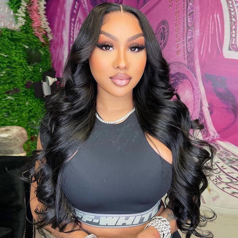 5x5 Glueless Wig Wear Go Brazilian Body Wave Human Hair - SHINE HAIR WIG