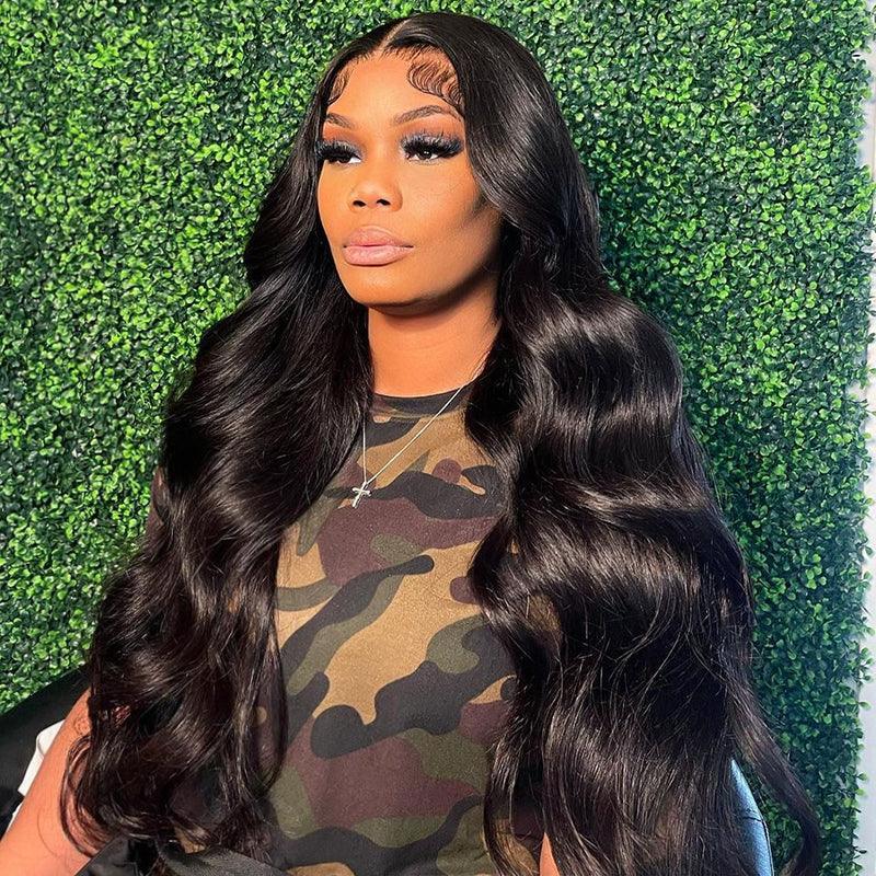 5x5 Glueless Wig Wear Go Brazilian Body Wave Human Hair - SHINE HAIR WIG