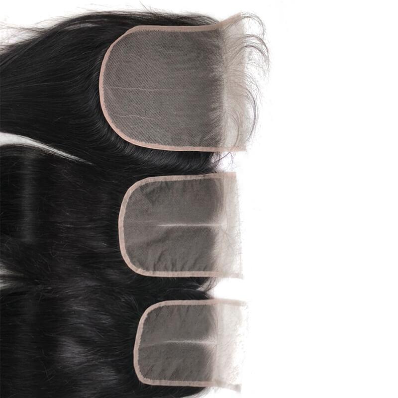 Closure Straight Transparent Swiss Lace 6x6 Free Part - SHINE HAIR WIG