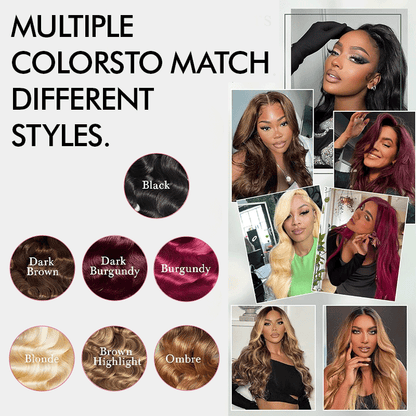 Water Wave Virgin Human Hair Extension Bundle Deal Hair Weave With Frontal