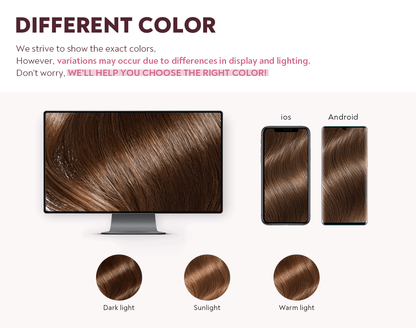 Glueless Chocolate Brown 13x4 Body Wave Human Hair Wig