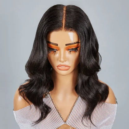 7x5 Glueless Layered Cut Bob Wig Body Wave Human Hair