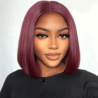 2 𝑭𝑶𝑹 $99🔥 For Beginners Effortless Pre-Plucked 2x6 Lace Bob Wig