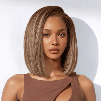 Trendy 7x4 Glueless Highlight Pre-Plucked Adjustable Wig