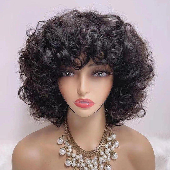 2 𝑭𝑶𝑹 $129🔥Timeless Glueless Bob 3s Wear Go Wig With Bangs