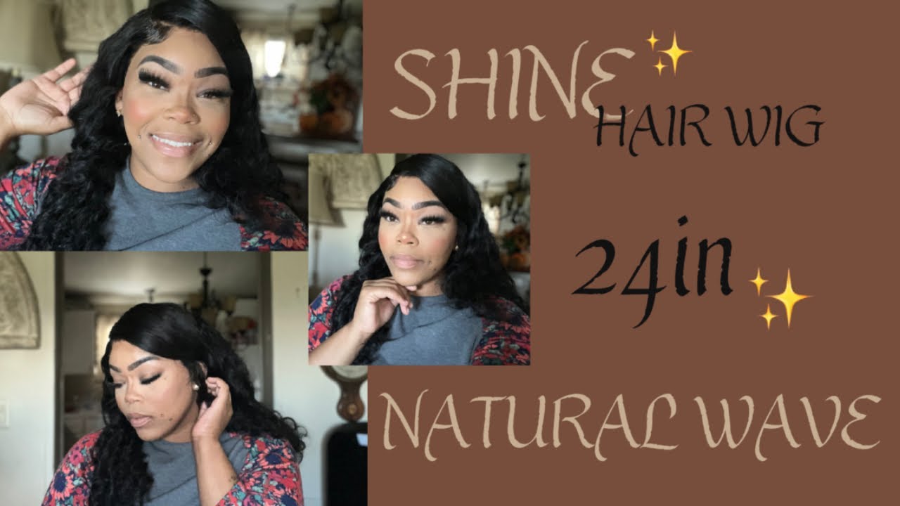 Load video: shine hair wig review