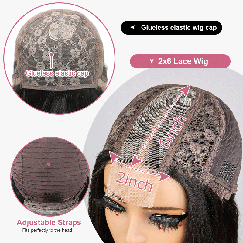 2 𝑭𝑶𝑹 $129🔥Timeless Glueless Bob 3s Wear Go Wig With Bangs