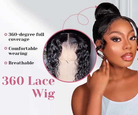 Get a Stunning Look with 360 Lace Wigs | Best Human Hair Wigs – SHINE ...