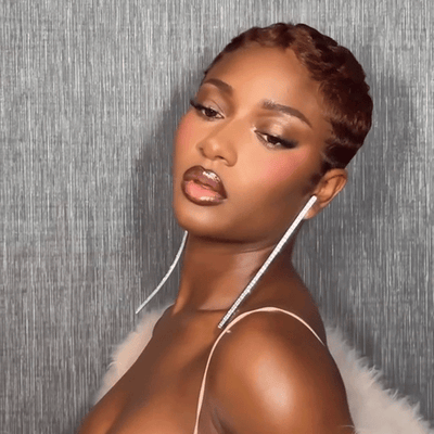 Modern Full Lace Transparent Super Short Brown Wig