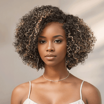 2 𝑭𝑶𝑹 $119🔥Best For Summer Glueless Highlight/Ombre 99J Color Bob Wear Go Wig