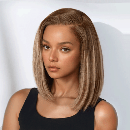 Trendy 7x4 Glueless Highlight Pre-Plucked Adjustable Wig