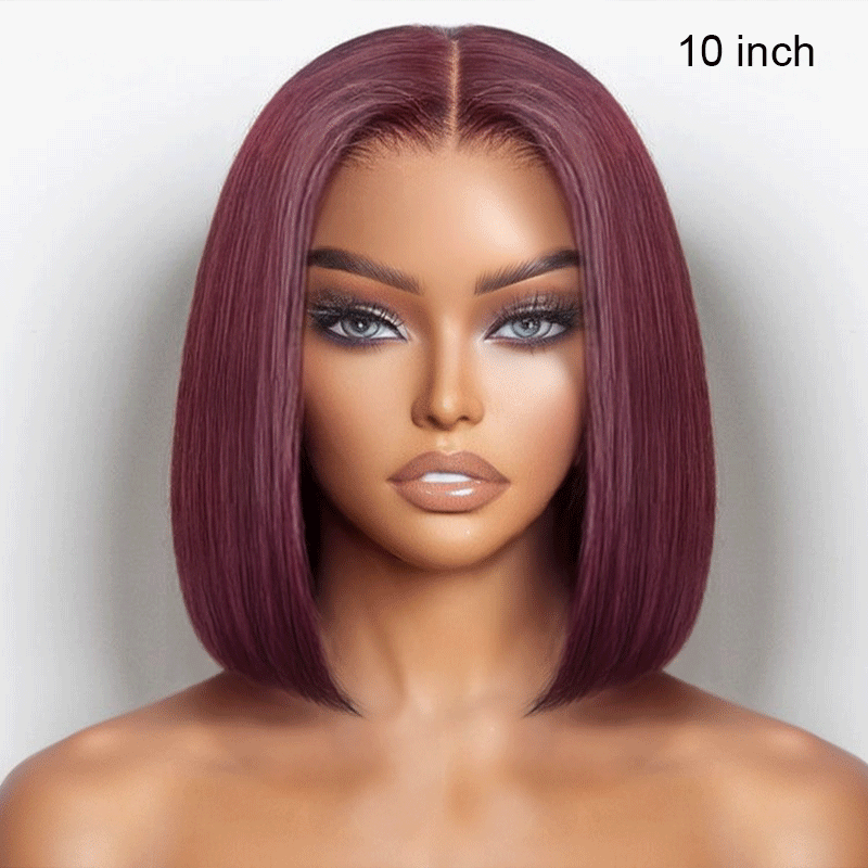 2 𝑭𝑶𝑹 $99🔥 For Beginners Effortless Pre-Plucked 2x6 Lace Bob Wig