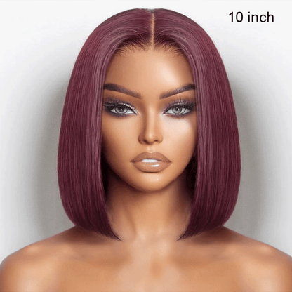 2 𝑭𝑶𝑹 $99🔥 For Beginners Effortless Pre-Plucked 2x6 Lace Bob Wig