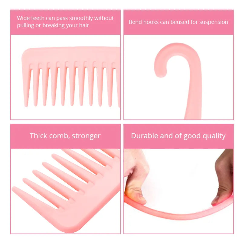 SHINE Wide Tooth Comb Suitable for Natural Hair Wigs
