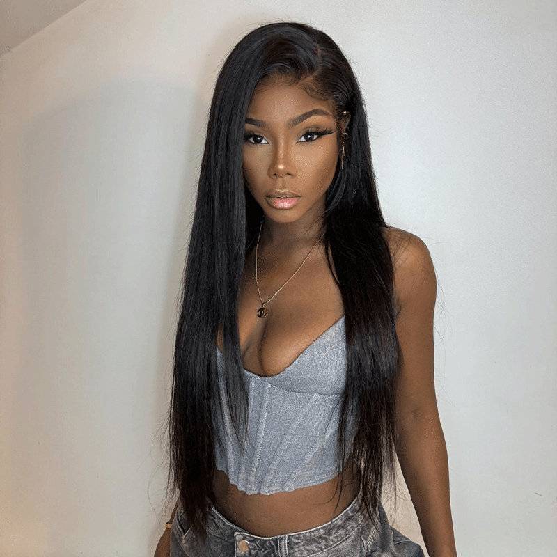 shine hair human hair wig glueless wear go, black women wig