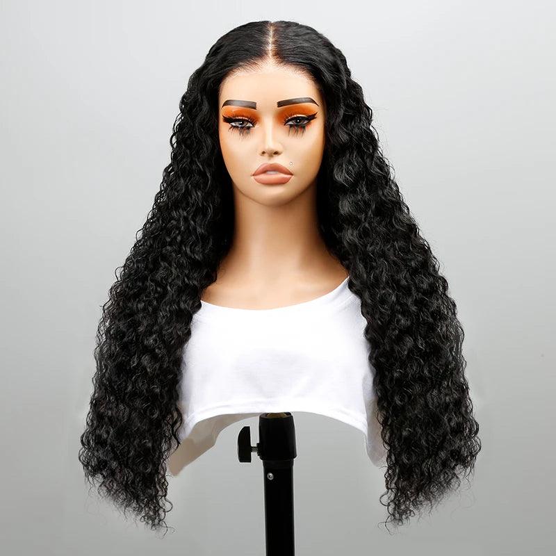 7X5 Glueless Updated Bleached Knots Wear Go Curly Human Hair Wig - SHINE HAIR WIG