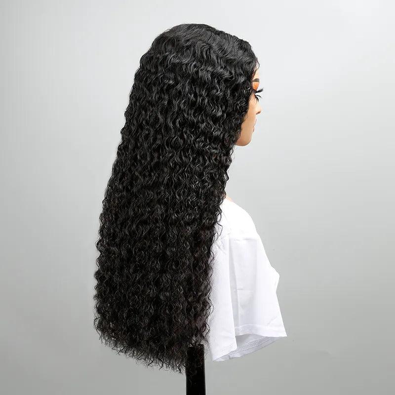 7X5 Pre-Pluck Glueless Bleached Knots Wear Go Curly Human Hair Wig - SHINE HAIR WIG