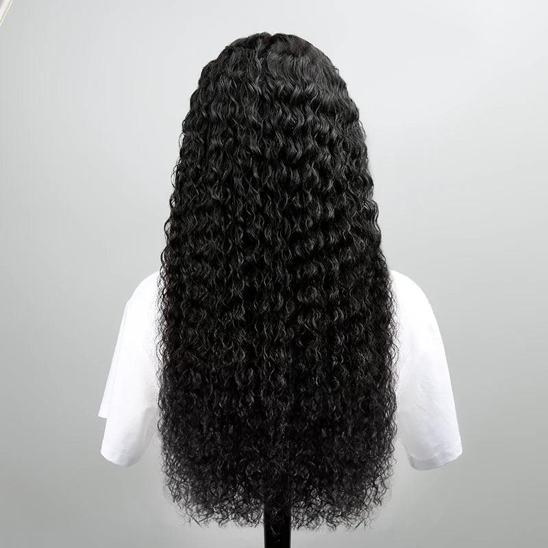 7X5 Pre-Pluck Glueless Bleached Knots Wear Go Curly Human Hair Wig - SHINE HAIR WIG