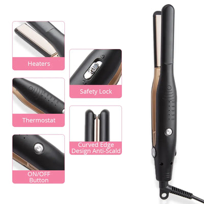 SHINE Profession Flat Iron Hair Straightener Specially For Baby Hair