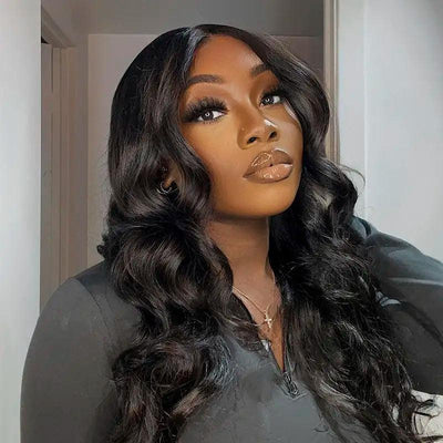 9X6 Glueless Updated Bleached Knots Wear Go Body Wave human hair Wig - SHINE HAIR WIG