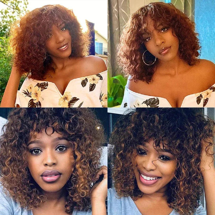 2 𝑭𝑶𝑹 $129🔥Timeless Glueless Bob 3s Wear Go Wig With Bangs