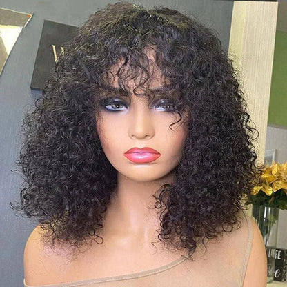 2 𝑭𝑶𝑹 $129🔥Timeless Glueless Bob 3s Wear Go Wig With Bangs