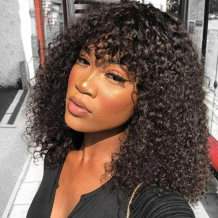 2 𝑭𝑶𝑹 $129🔥Timeless Glueless Bob 3s Wear Go Wig With Bangs