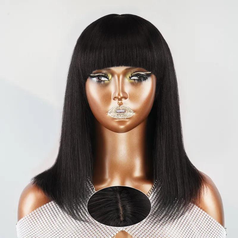 Classic Glueless Bob Straight Wig Wear Go Human Hair - SHINE HAIR WIG