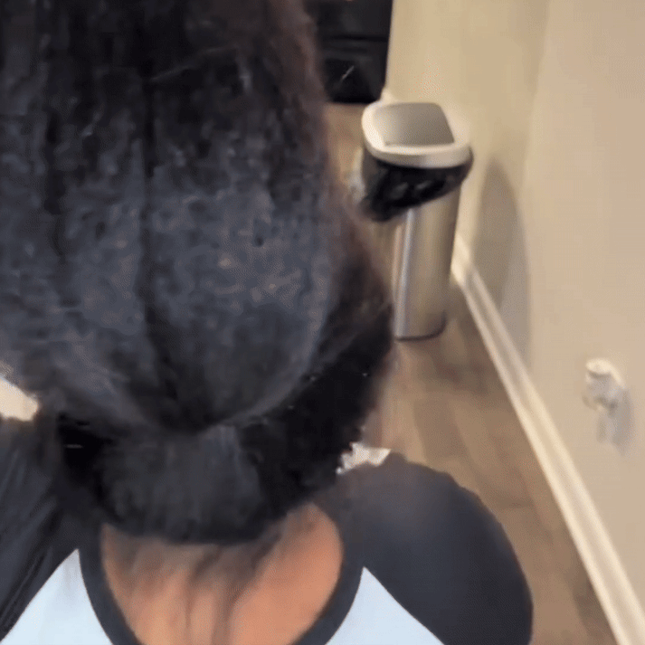 Comfortable and Lightweight 360 Kinky Straight Lace Wig with Flexi-Fit Drawstring Cap