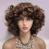 Natural Glueless Modern Bouncy Curly Wig Wear Go Brazilian Human Hair - SHINE HAIR WIG