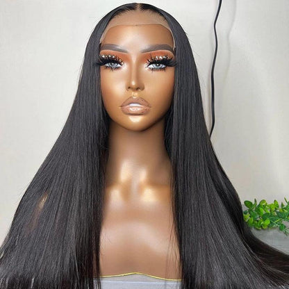 13x4 13x6 Brazilian Straight Transparent Lace Front Wig Human Hair Wigs Prepluked - SHINE HAIR WIG