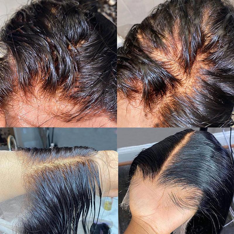 13x4 13x6 Real HD Lace Frontal Wig Natural Wave Virgin Human Hair - SHINE HAIR WIG