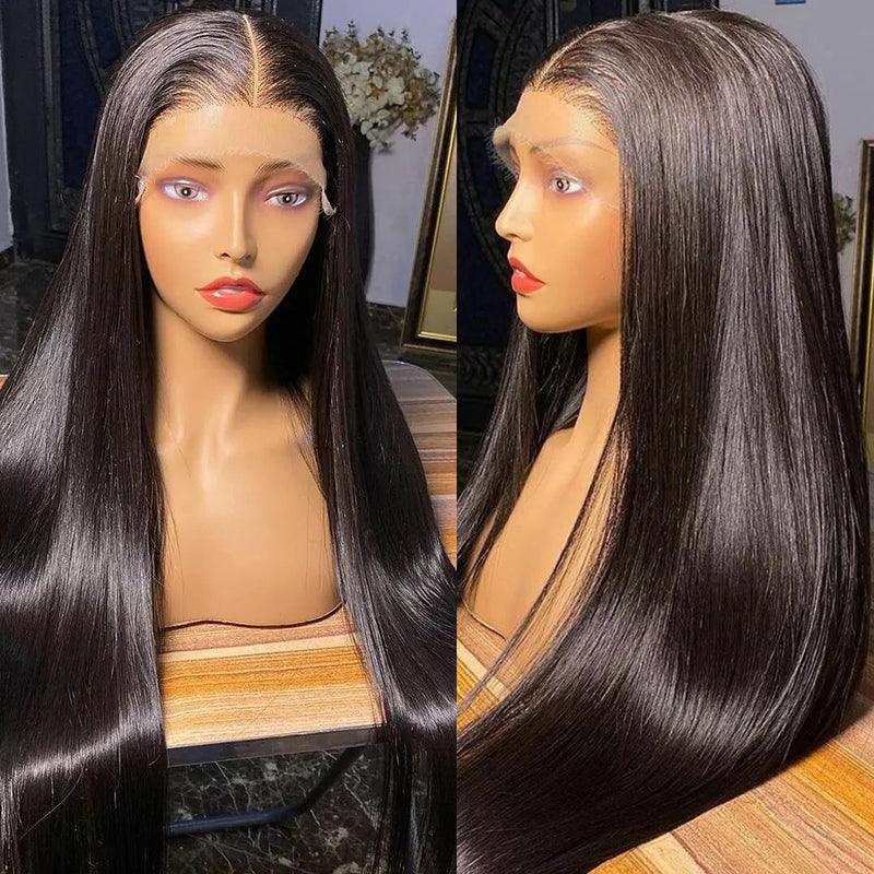 13x4 13x6 Real HD Lace Frontal Wig Straight Virgin Human Hair - SHINE HAIR WIG