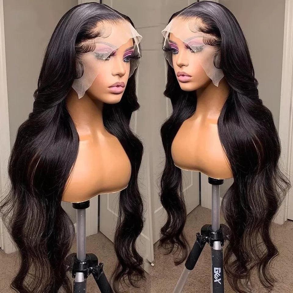 13x4 13x6 Transparent Lace Frontal Wig Body Wave Virgin Human Hair - SHINE HAIR WIG
