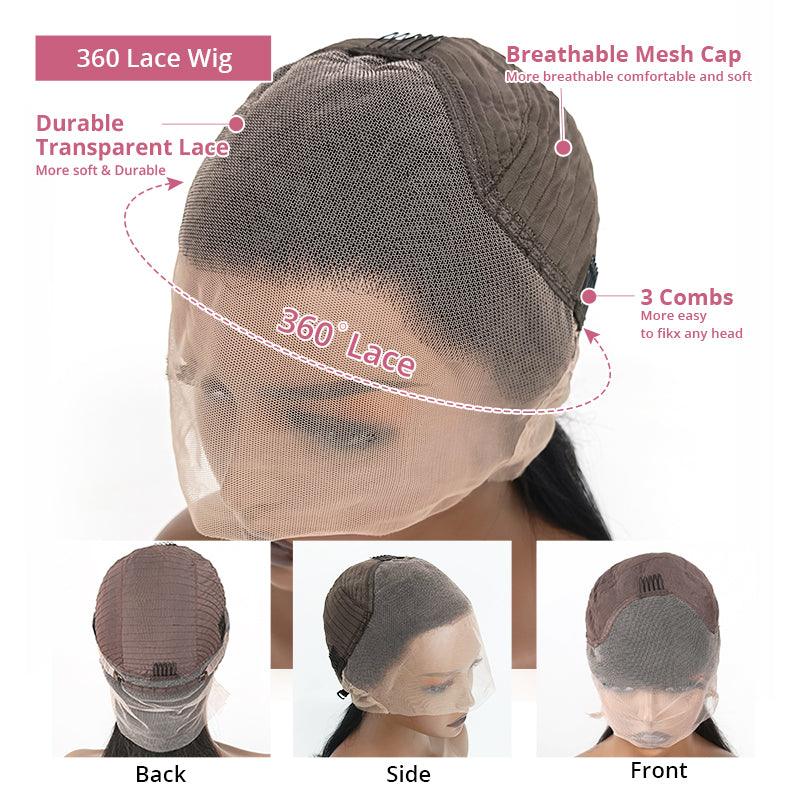 Human hair 360 frontal hotsell
