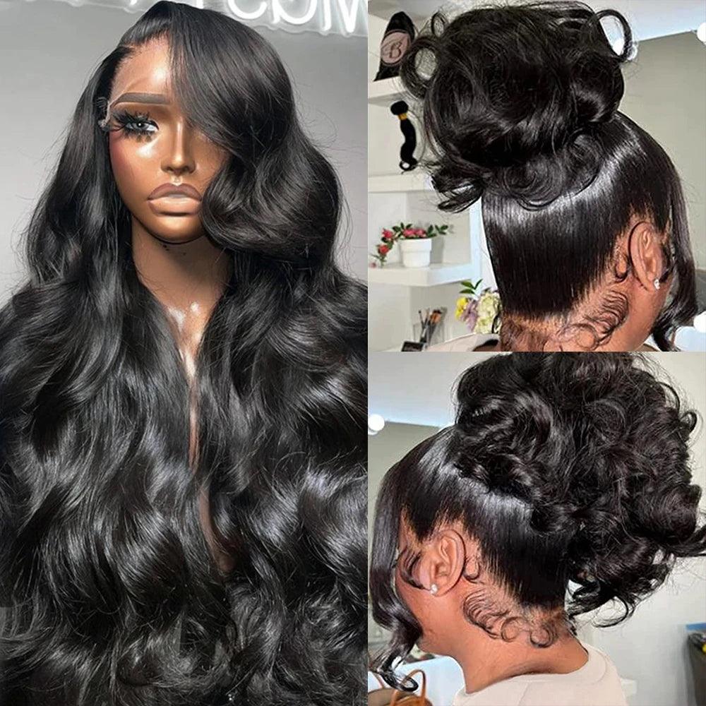 360 Lace Frontal Wig Brazilian Body Wave Virgin Human Hair - SHINE HAIR WIG