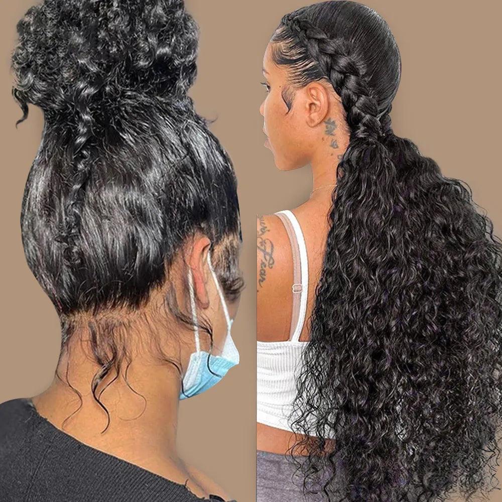 shinehair 360 curly lace front wig